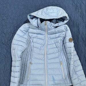 Nautica Light Blue Puffer Jacket